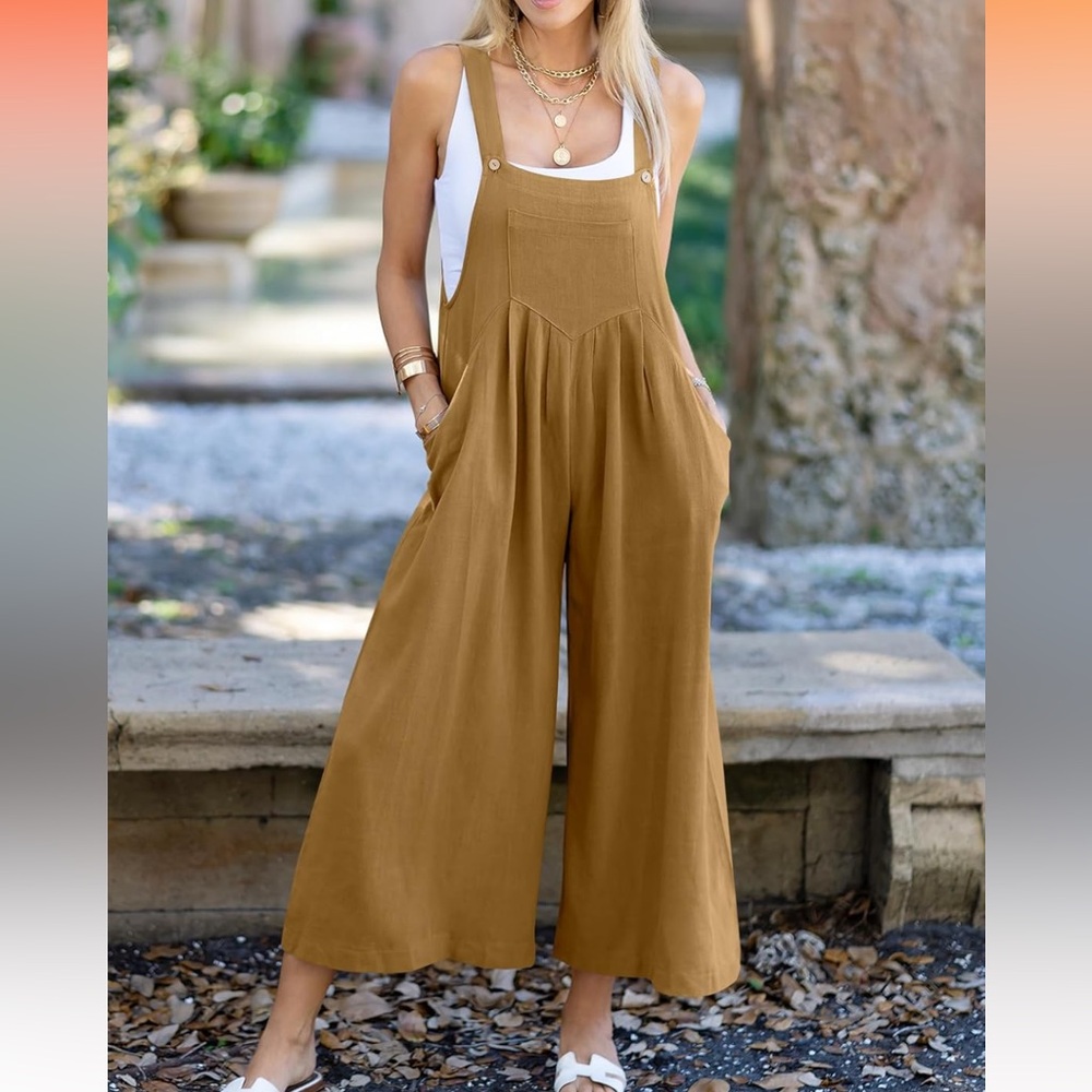 New wide leg jumpsuit size xl